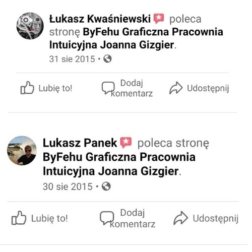 Rekomendacja dla by Fehu Łukasz Kwaśniewski, Łukasz Panek